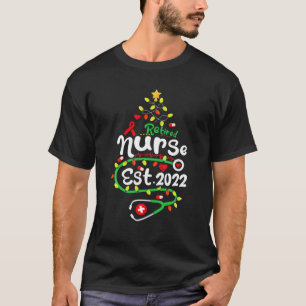 T-shirt Infirmière de retraite 2022 Infirmière retraitée C