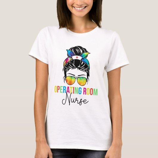 T-shirt Infirmière de salle d'opération (Devant)