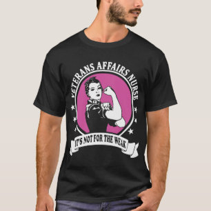 T-shirt infirmière des anciens combattants ce n'est pas po