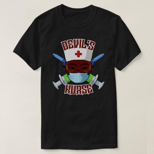 T-shirt Infirmière des diables (Design devant)