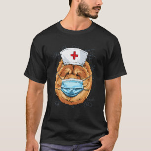 T-shirt Infirmière des urgences de l'hôpital Chow Chow Inf