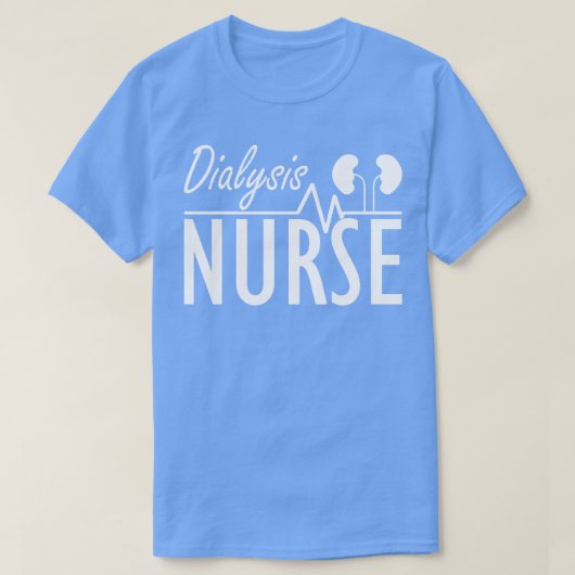 T-shirt Infirmière dialyse w (Design devant)
