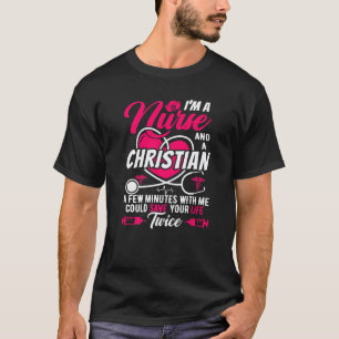 T-shirt Infirmière diplômée chrétienne cool Rn Lvn Cna