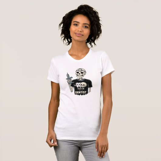 T-shirt infirmière drôle (Devant entier)