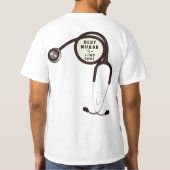 T-shirt Infirmière drôle (Dos)