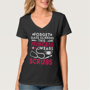 T-shirt Infirmière Drôle Dit Pour Les Femmes Cette Princes