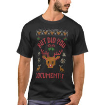 Infirmière drôle et humour de bureau Faux tricot v
