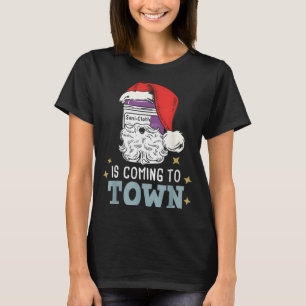 T-shirt Infirmière drôle Noël Technicienne RN Médical Inst