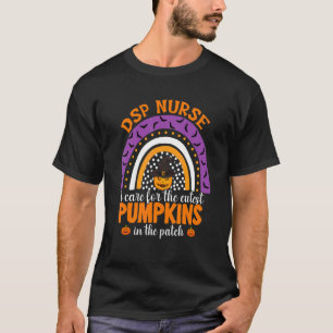 T-shirt Infirmière Dsp Citrouilles Mignonnes Costume Arc-e