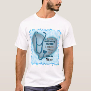 T-shirt Infirmière du Coeur bleu