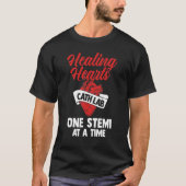 T-shirt Infirmière du laboratoire de cardiologie (Devant)