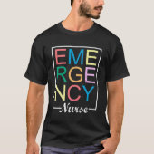 T-shirt Infirmière d'urgence (Devant)