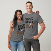 T-shirt Infirmière d'urgence Halloween Party One Emergen É (Unisexe)