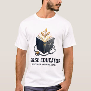 T-shirt Infirmière Éducatrice Donner Pouvoir Inspirer Diri
