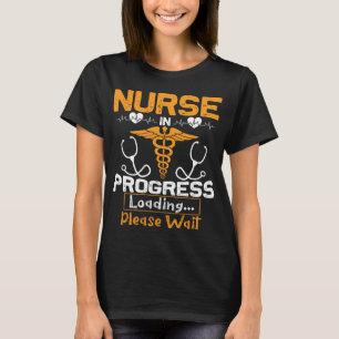 T-shirt Infirmière en cours Infirmière Étudiante en soi