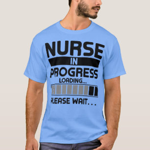 T-shirt Infirmière En Cours Infirmière Étudiante Futur Inf