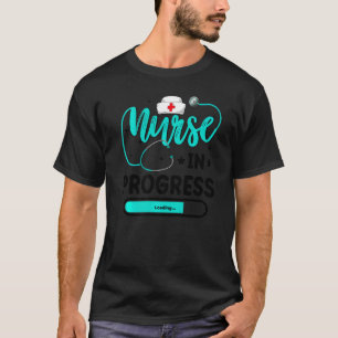 T-shirt Infirmière En Cours Infirmière Étudiante Futur Inf