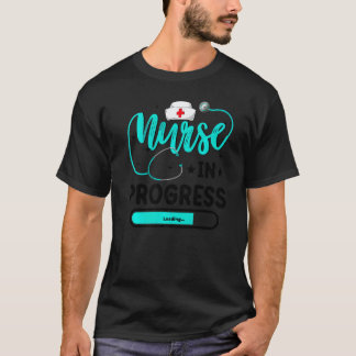 T-shirt Infirmière en devenir Étudiante en soins infirmier