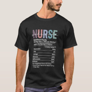 T-shirt Infirmière en endo pédiatrique Nutrition drôle fai