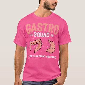 T-shirt Infirmière en gastroentérologie Gastro Squad Endos