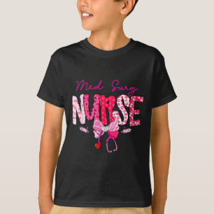 T-shirt Infirmière en médecine-chirurgie St-Valentin Stéth