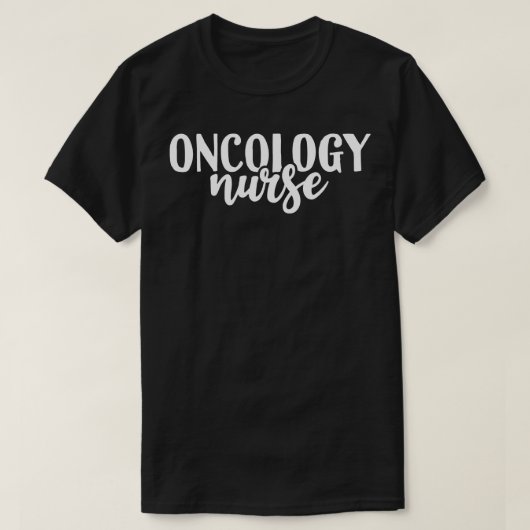 T-shirt Infirmière en oncologie (Design devant)