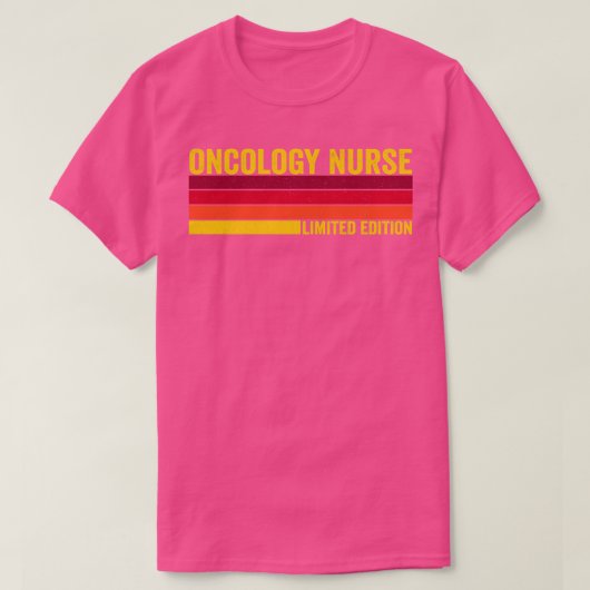 T-shirt Infirmière en oncologie (Design devant)