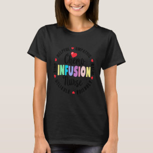 T-shirt Infirmière en perfusion chimio Équipe Soins infirm