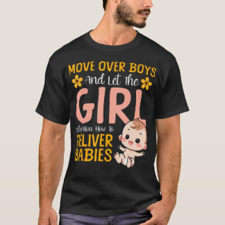 T-shirt Infirmière en salle d'accouchement et de travail s