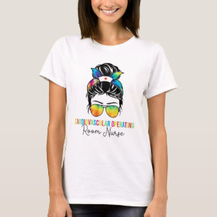 T-shirt Infirmière en salle d'opération cardiovasculaire