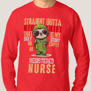 T-shirt Infirmière en santé au travail décalée quotidienne