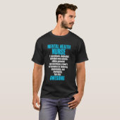 T-shirt Infirmière En Santé Mentale Croyant Infirmière Rn (Devant entier)