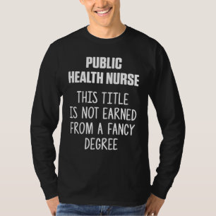 T-shirt Infirmière en santé publique Rn 4