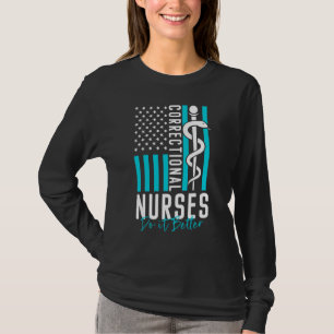 T-shirt infirmière en soins correctionnels et en soins inf