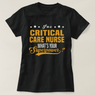 T-shirt Infirmière en soins critiques