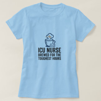 T-shirt Infirmière en soins intensifs brassée pour les heu