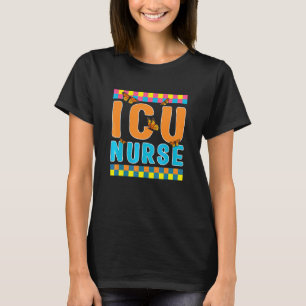 T-shirt Infirmière en soins intensifs Cottagecore Papillon