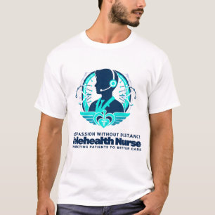 T-shirt Infirmière en télésoin : compassion sans distance