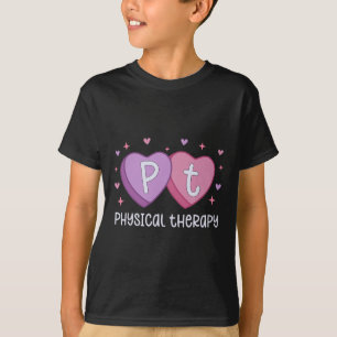 T-shirt Infirmière en thérapie physique Saint-Valentin bon