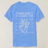 T-shirt Infirmière en traumatologie certifiée Trauma Infir (Design devant)