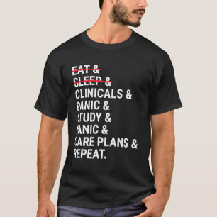 T-shirt Infirmière étudiante de l'école de soins infirmier