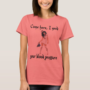 T-shirt Infirmière gothique