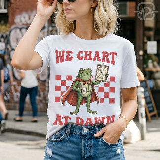 T-shirt Infirmière grenouille drôle Nous faisons des graph