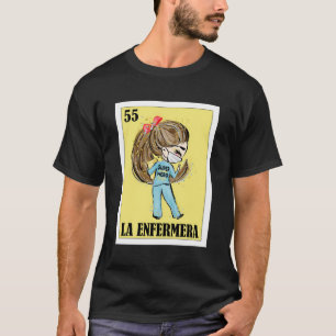 T-shirt Infirmière Héros Loterie Cadeau Mexicain Loterie L