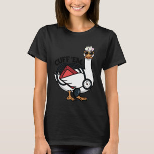 T-shirt Infirmière Idiote Oie Menotte Drôle Urgences Réa I