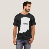 T-shirt Infirmière Indiana State RN CNA LPN Appréciation C (Devant entier)