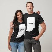 T-shirt Infirmière Indiana State RN CNA LPN Appréciation C (Unisexe)