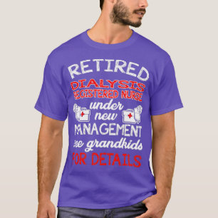 T-shirt Infirmière Infirmière inscrite À La Retraite So