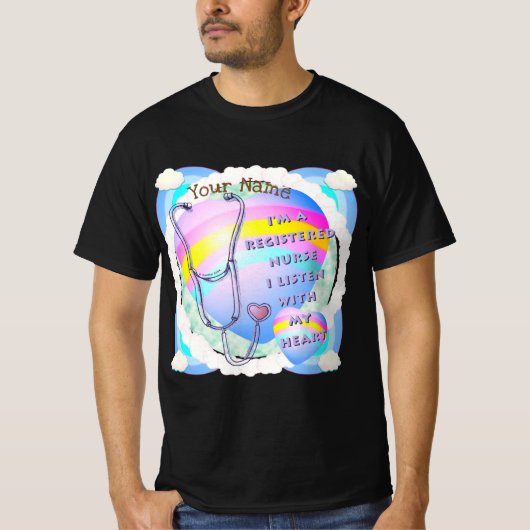 T-shirt Infirmière inscrite (Devant)