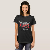T-shirt Infirmière inscrite (Devant entier)